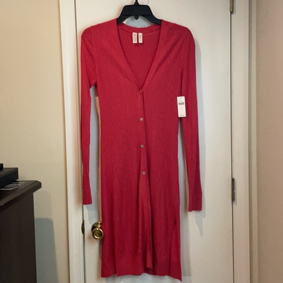 ANTHROPOLOGIE Meadow Rue Cali Ribbed Cardigan - Picture 2 of 5